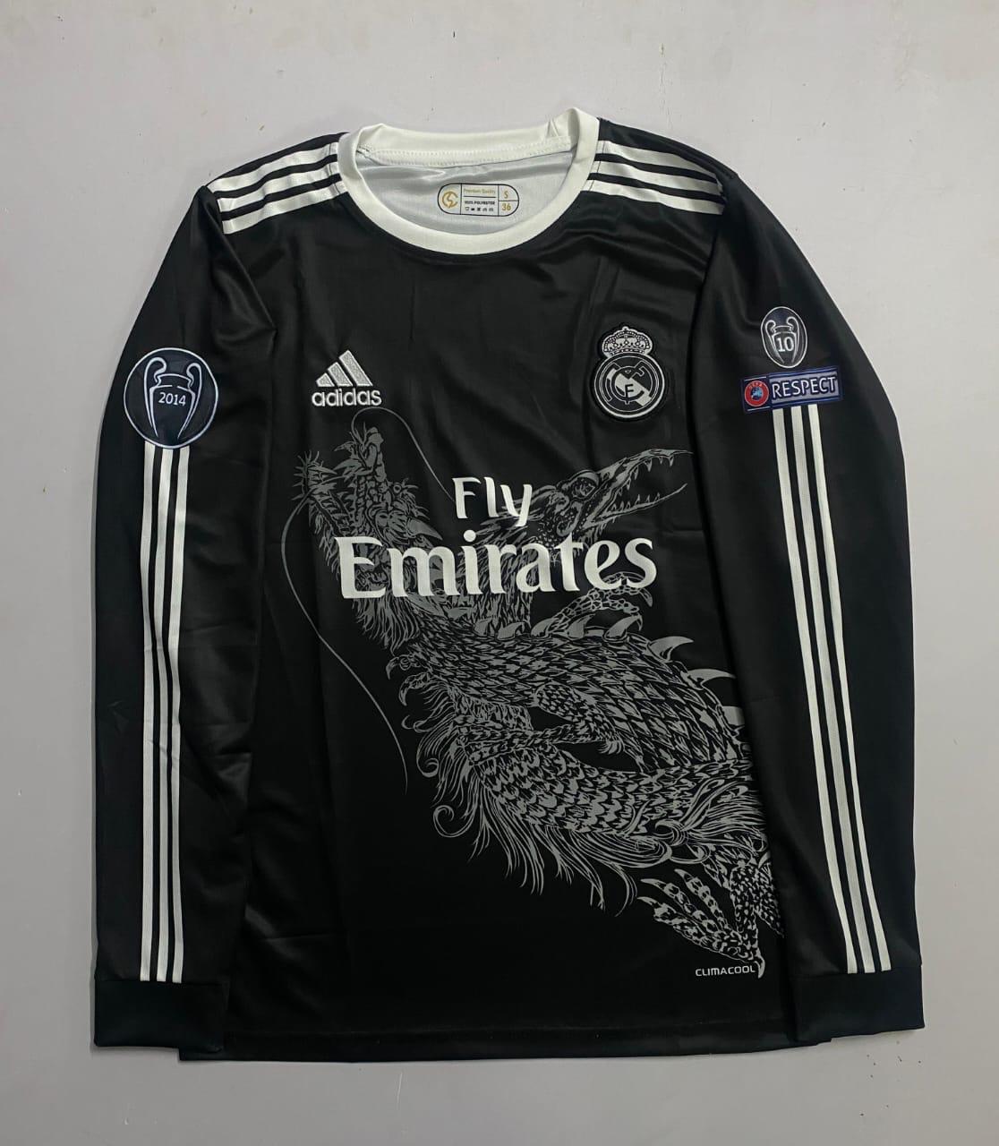 REAL MADRID 2014/15 DRAGON EDITION THIRD KIT FULL SLEVEE