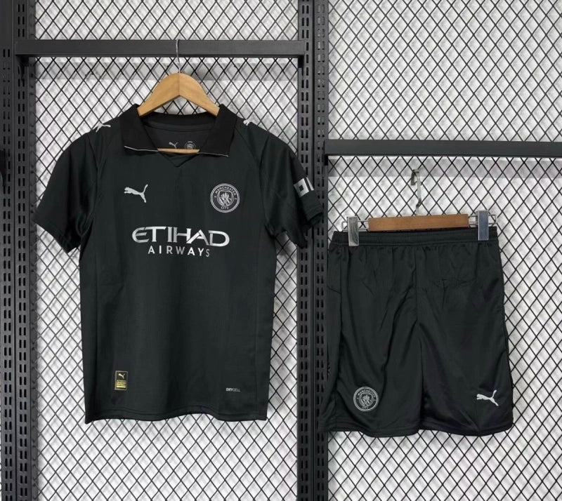 Manchester City Away Kids Kit 2025/2026 DRYFIT FABRIC