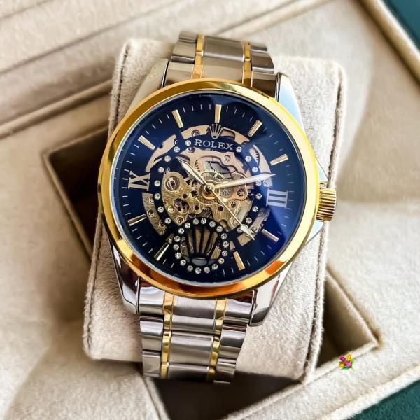 Rolex Fully automatic silver & gold