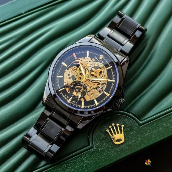 Rolex Fully automatic black & gold