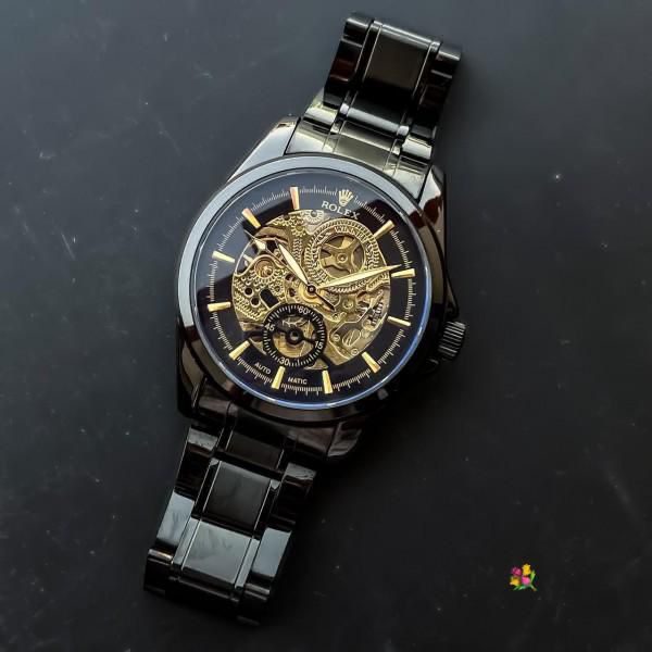Rolex Fully automatic black & gold