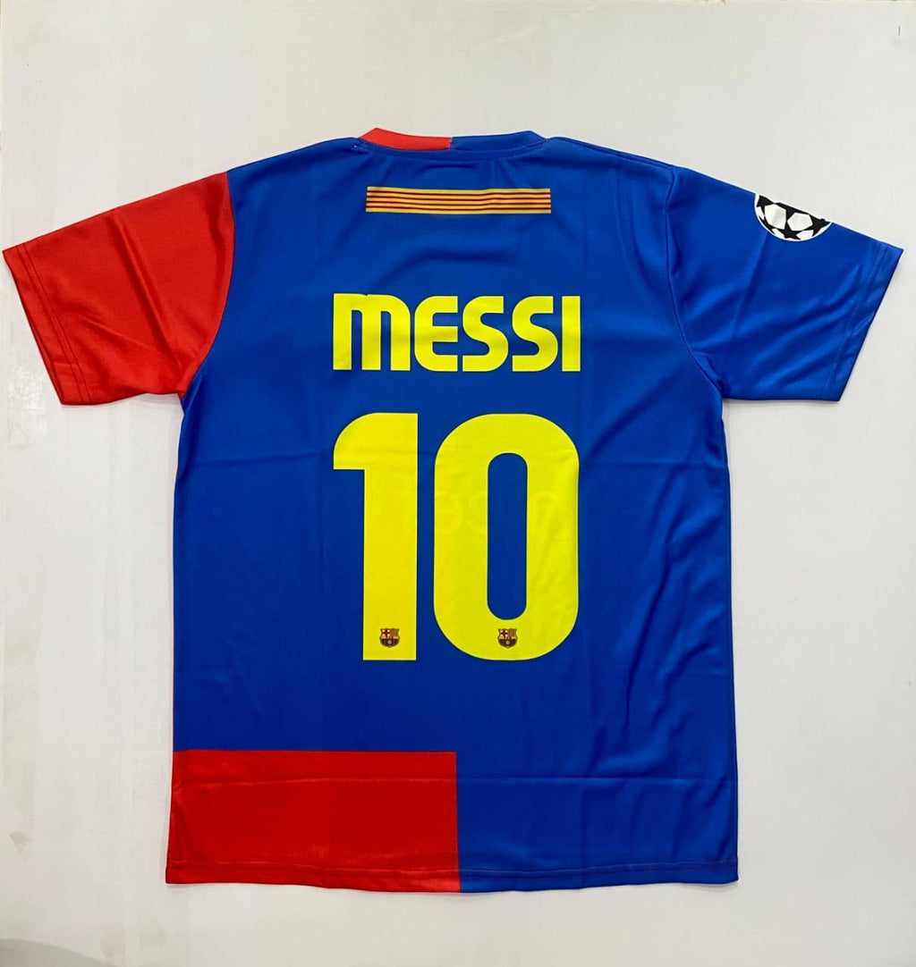 Premium Quality Lionel Messi FC Barcelona 2009 Final Retro Jersey
