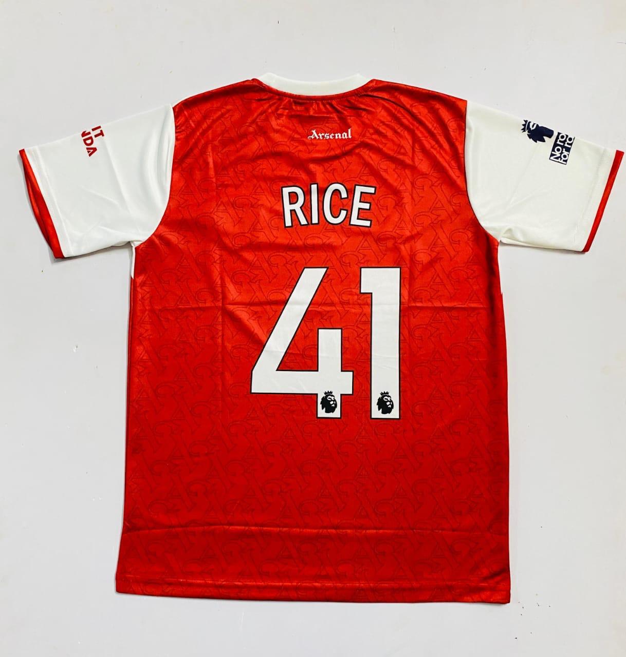 Adidas Arsenal 2024 RICE 41 Home Jersey