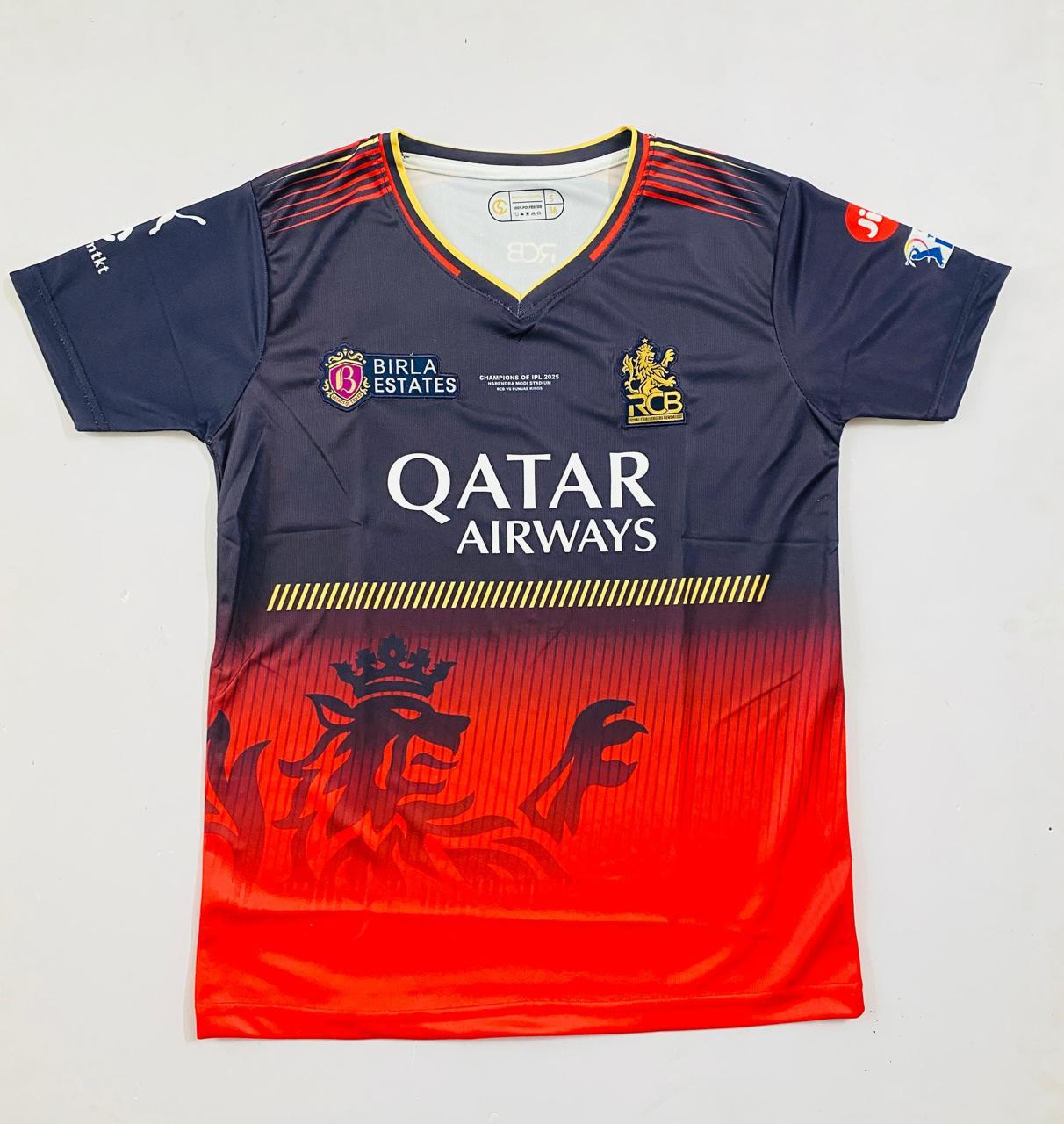 RCB Cricket Team Virat Kohli 18 Jersey