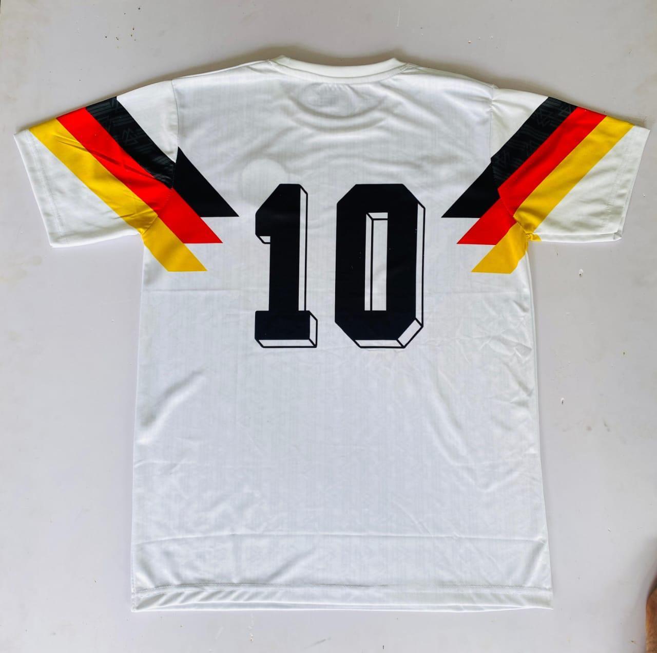 GERMANY DEUTSCHLAND 1990 Home Football Shirt Soccer Jersey