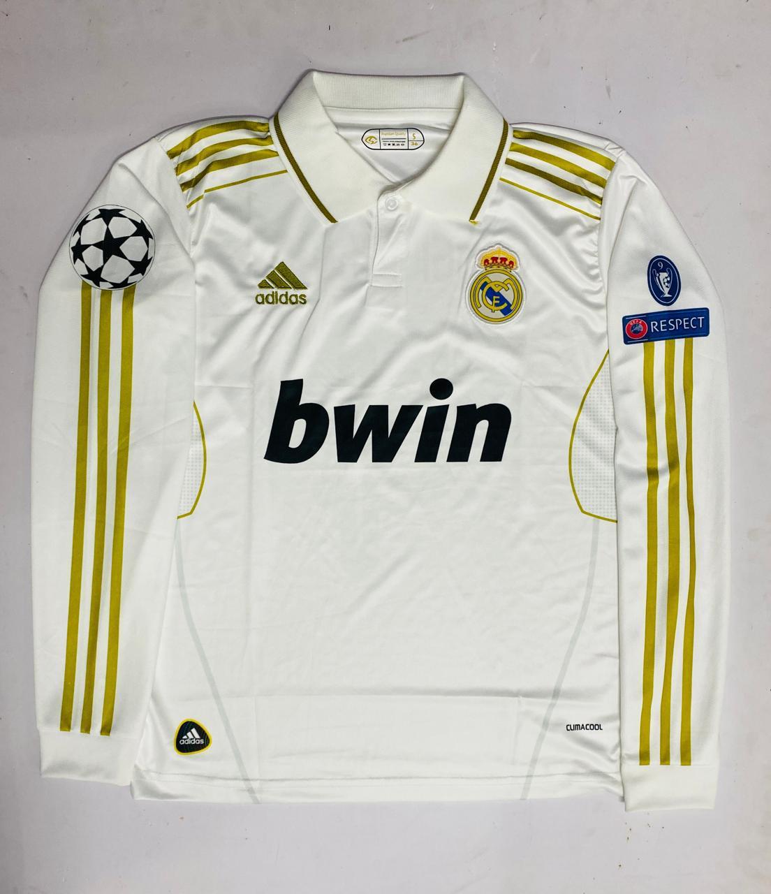 REAL MADRID 2011-12 FULL SLEEVE JERSEY – RAMOS