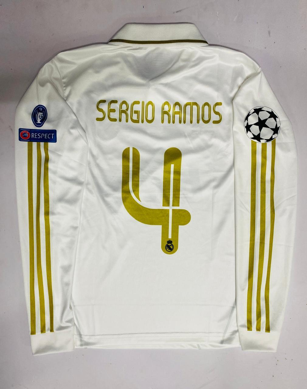 REAL MADRID 2011-12 FULL SLEEVE JERSEY – RAMOS