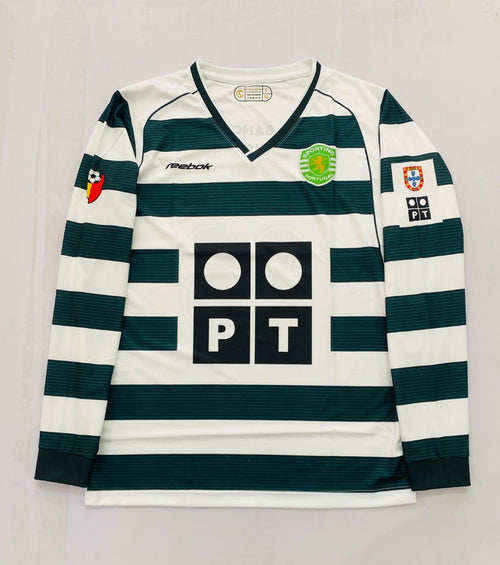 2001 - 2003 CR7 LISBON FULL SLEEVES LIMITED RETRO
