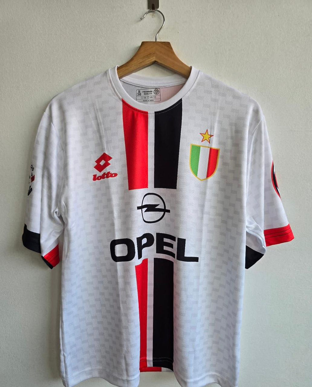Five sleeve ac milan away Maldini 2017 jersey