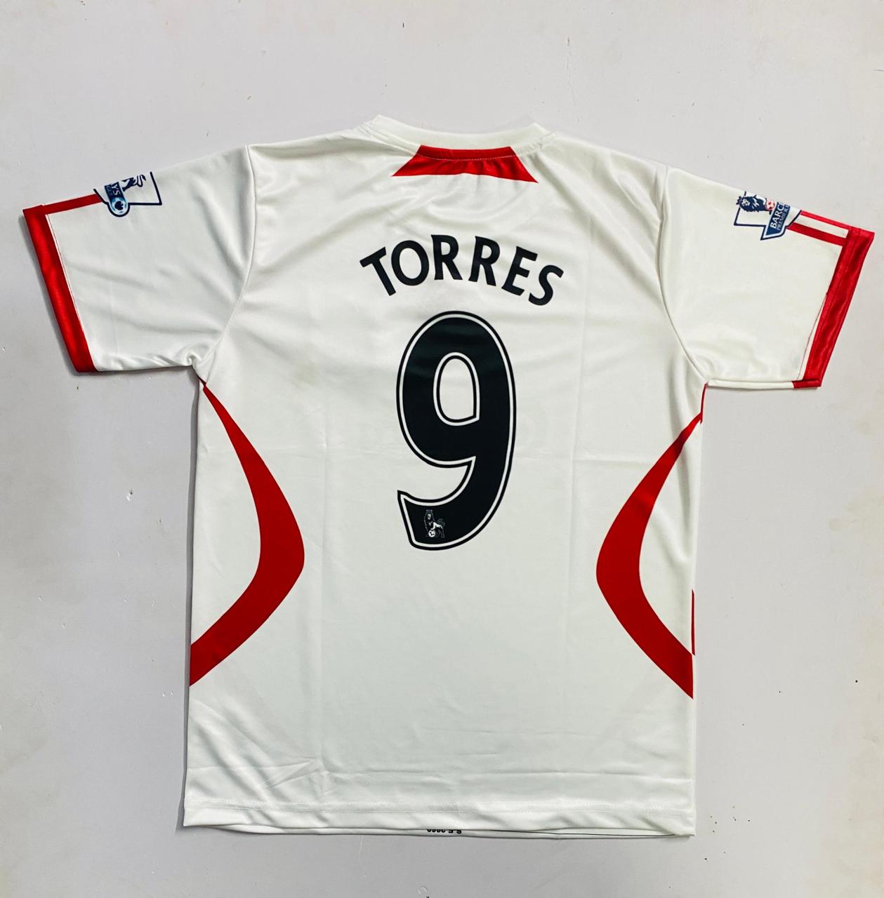 2007-08 Liverpool FC away Fernando Torres's