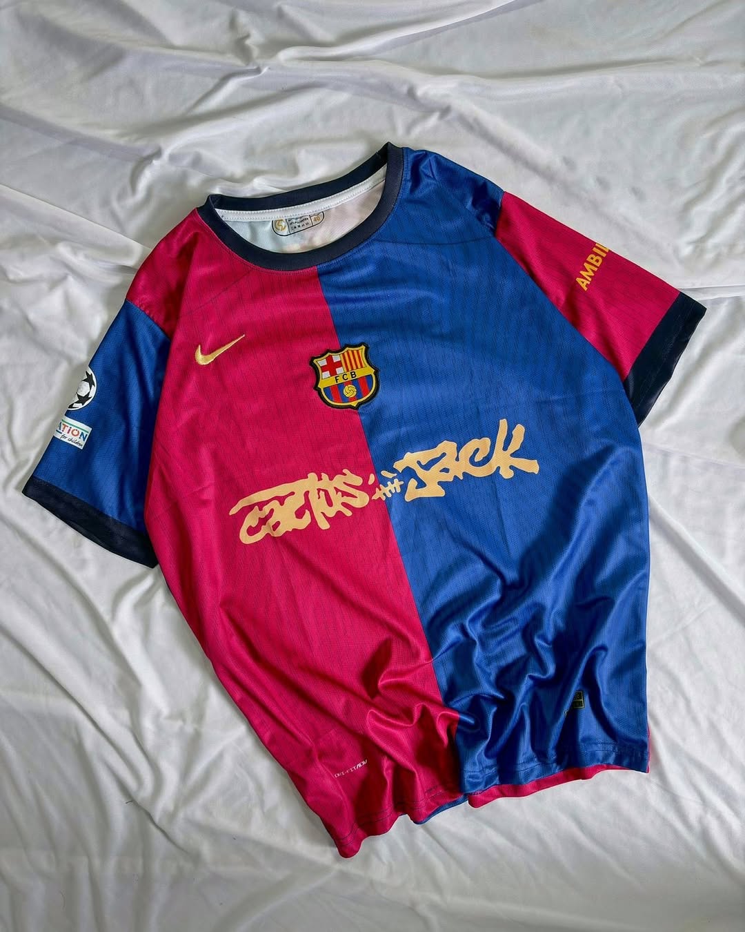 Barcelona Travis Scott 24/25 Home Jersey