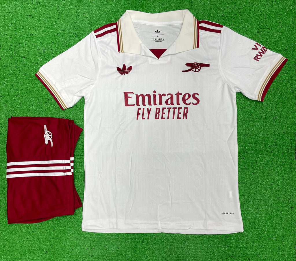 ARSENAL FAN VERSION WITH SHORTS