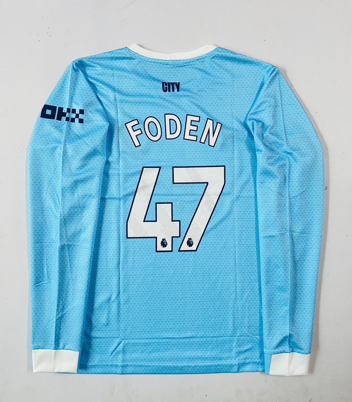 Manchester City 25/26 Long Sleeve Authentic Home