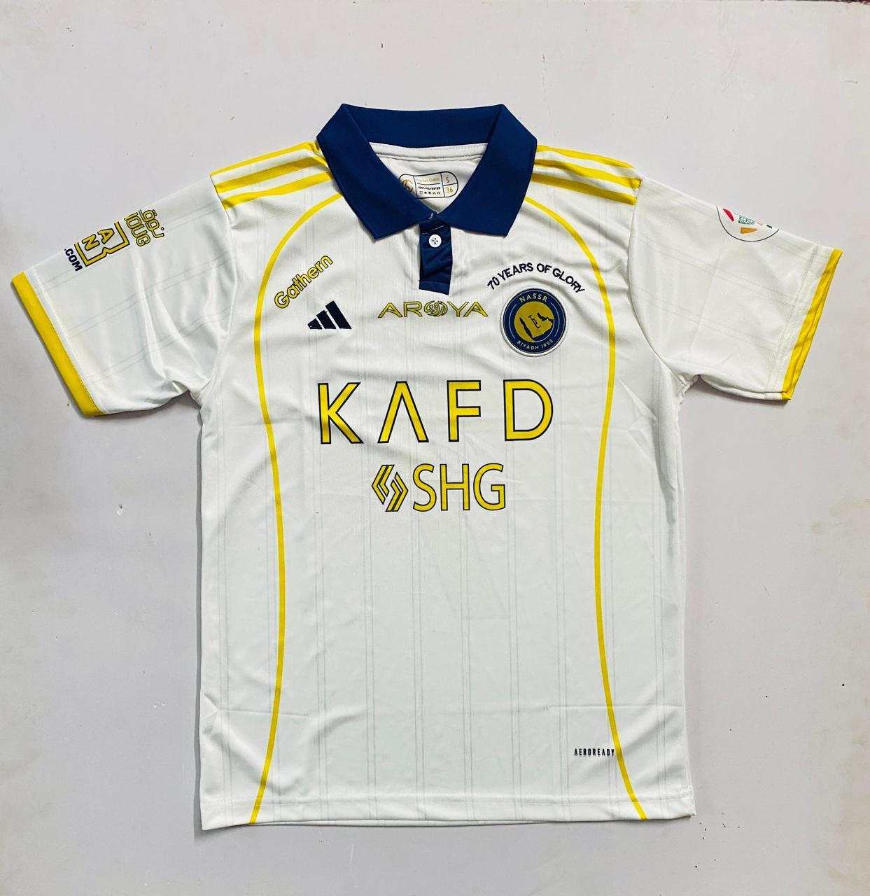 Al nassr 3rd Ronaldo jersey 2025-26