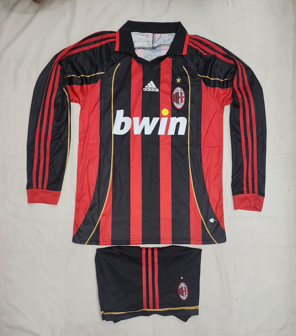 AC MILAN FULL SLEEVES FAN VERSION WITH SHORTS