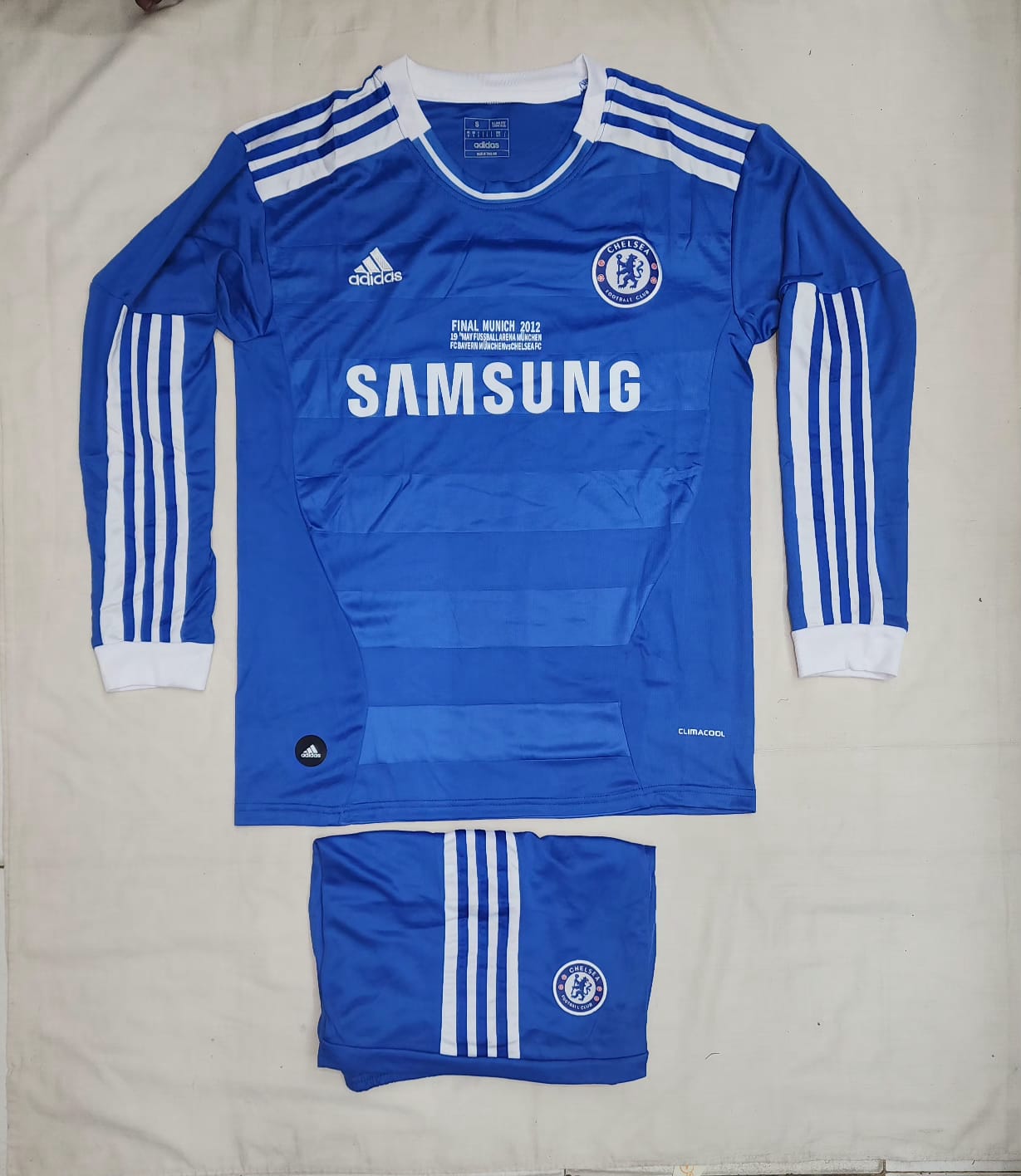 CHELSEA  FULL SLEEVES FAN VERSION WITH SHORTS