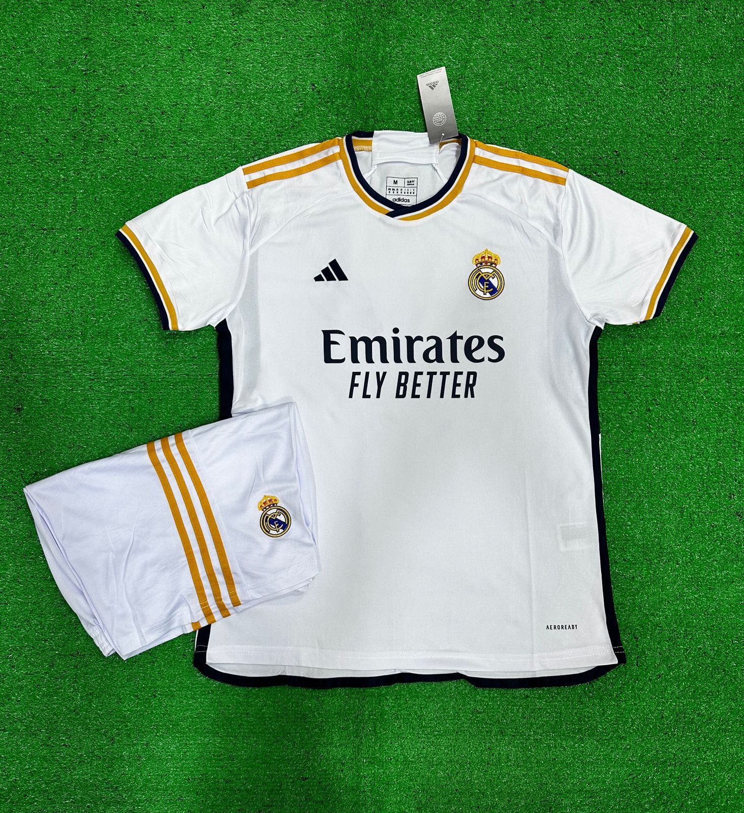 REAL MADRID  FAN VERSION WITH SHORTS