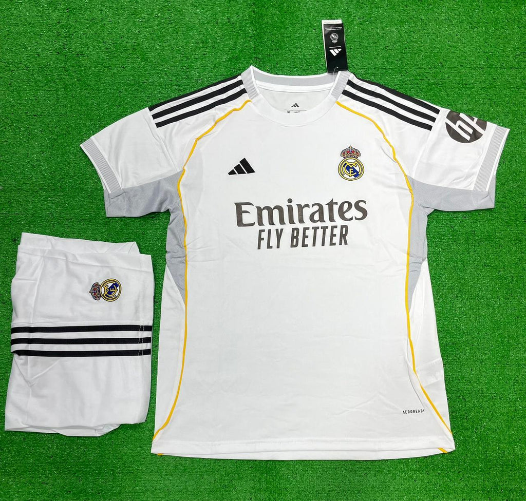 REAL MADRID  FAN VERSION WITH SHORTS