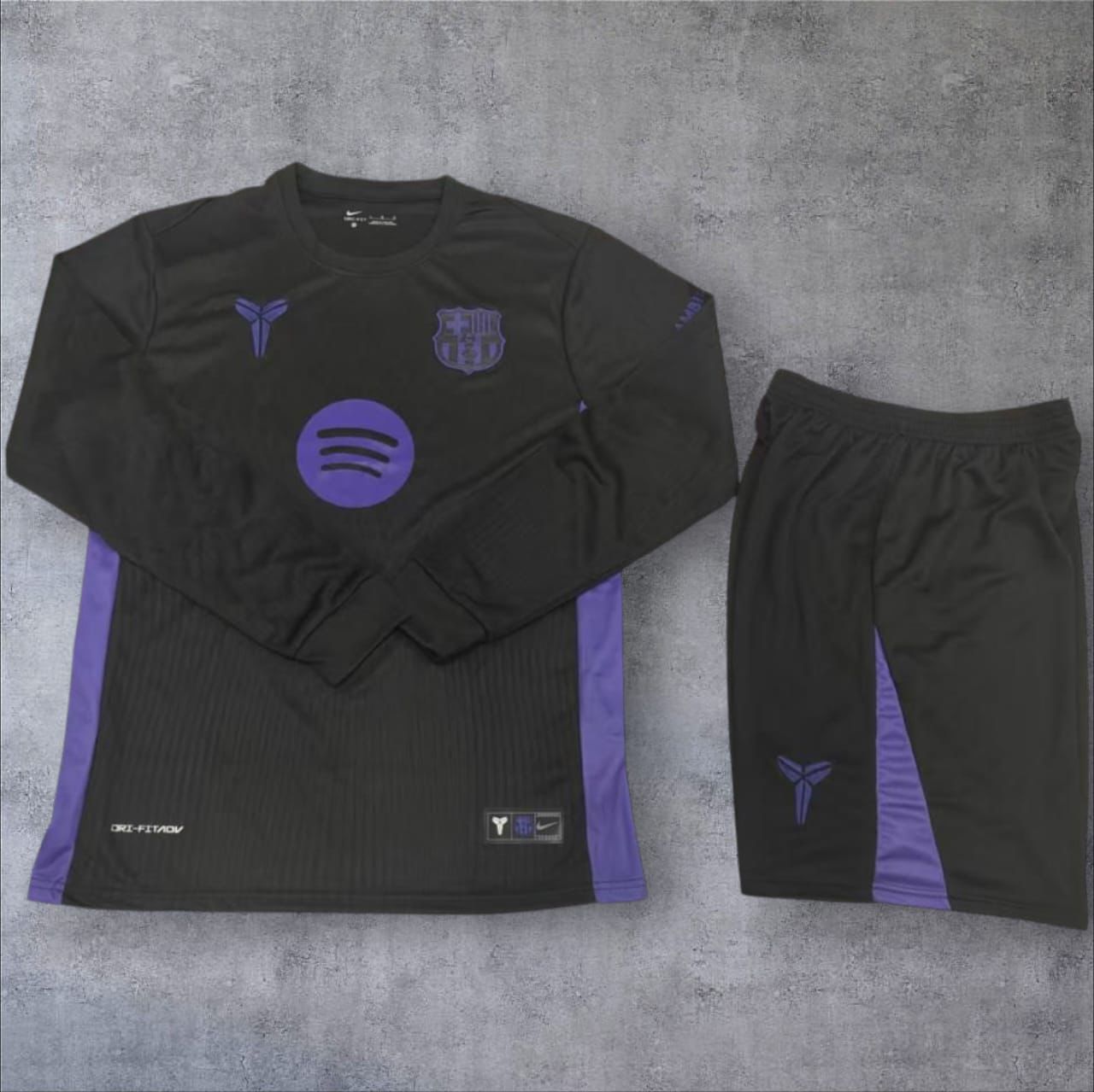 BARCA FULL SLEEVES FAN VERSION WITH SHORTS