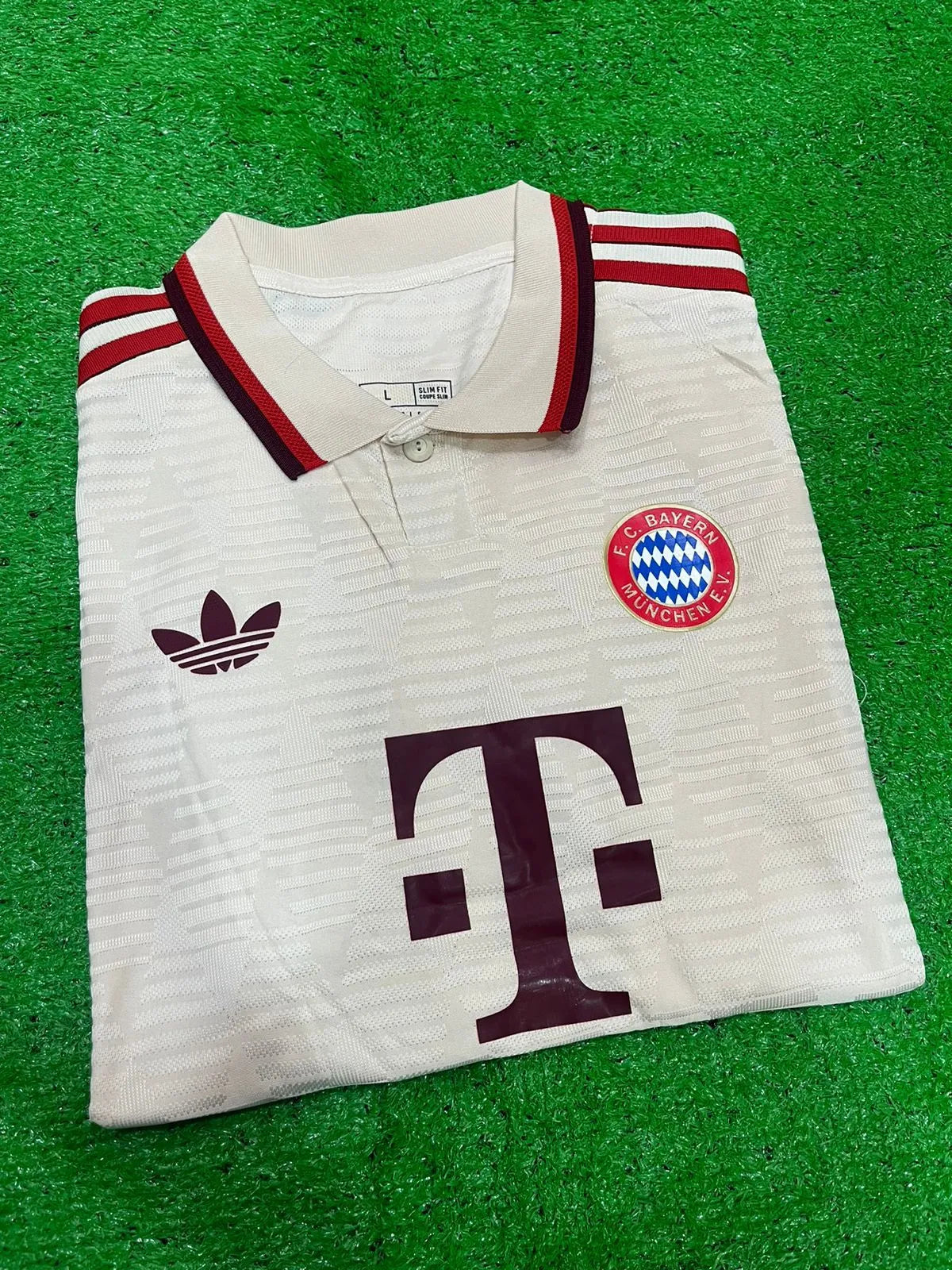 BAYERN MUNICH THIRD JERSEY 2024/25 COMPLETE SET DRYFIT FABRIC